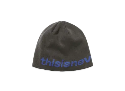 thisisneverthat SP-Logo No Cuff Beanie "Charcoal"