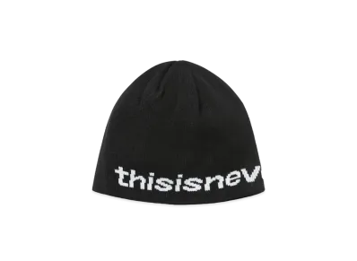 thisisneverthat SP-Logo No Cuff Beanie "Black"