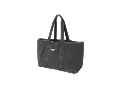 thisisneverthat Washed Canvas Tote Bag "Charcoal"