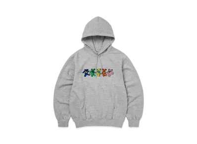 thisisneverthat x Grateful Dead Dancing Bears Hoodie "Heather Grey"