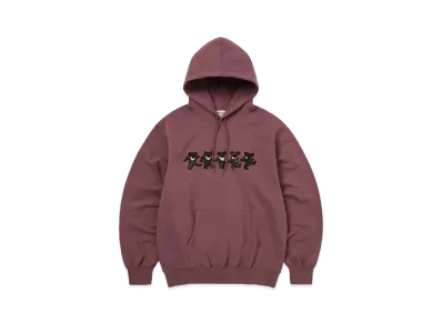 thisisneverthat x Grateful Dead Dancing Bears Hoodie "Fuchsia"
