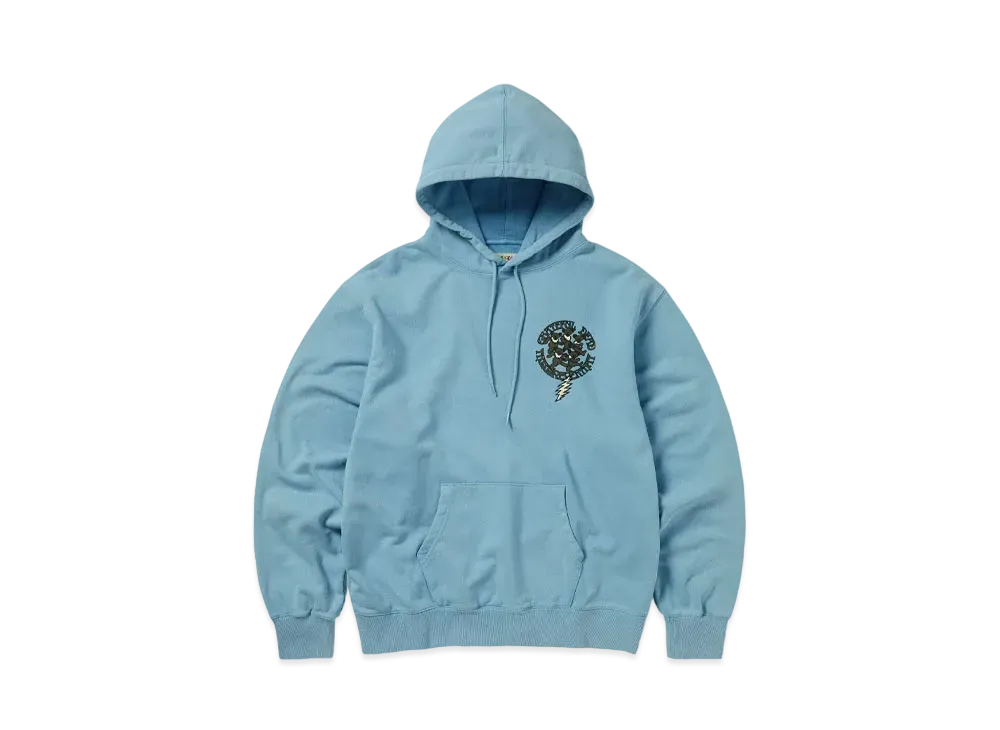 thisisneverthat x Grateful Dead Lightning Hoodie "Light Blue"