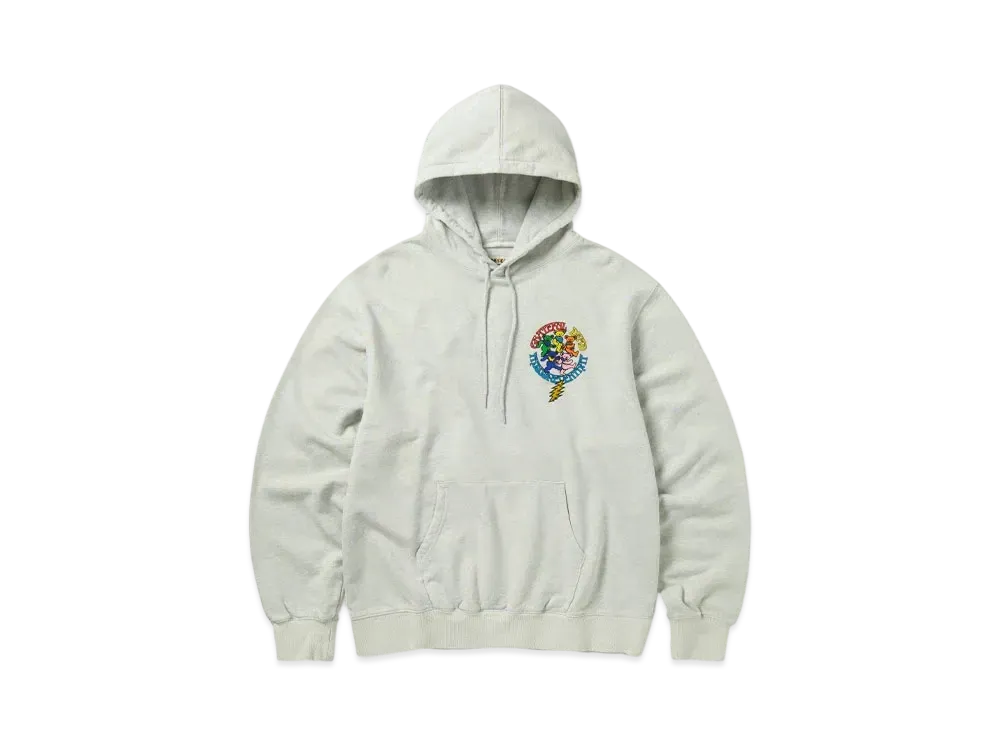 thisisneverthat x Grateful Dead Lightning Hoodie "Heather Grey"