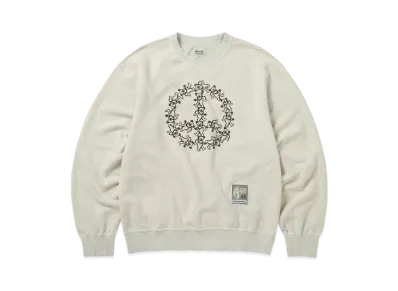 thisisneverthat x Grateful Dead Peace Bears Reversible Crewneck "Heather Grey"