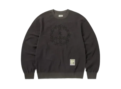 thisisneverthat x Grateful Dead Peace Bears Reversible Crewneck "Charcoal"