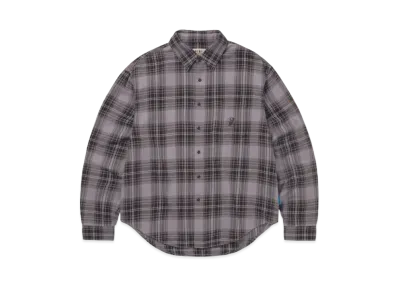 thisisneverthat x Grateful Dead Lightning Bear Plaid Shirt "Lavender"