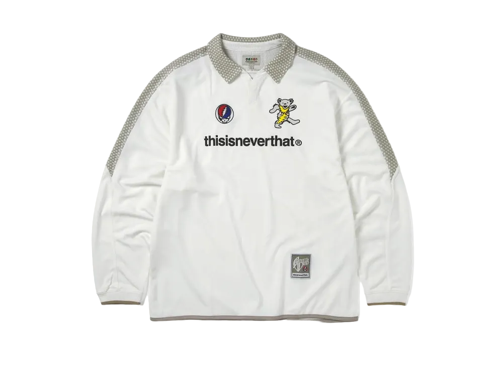 thisisneverthat x Grateful Dead Soccer Jersey "White"