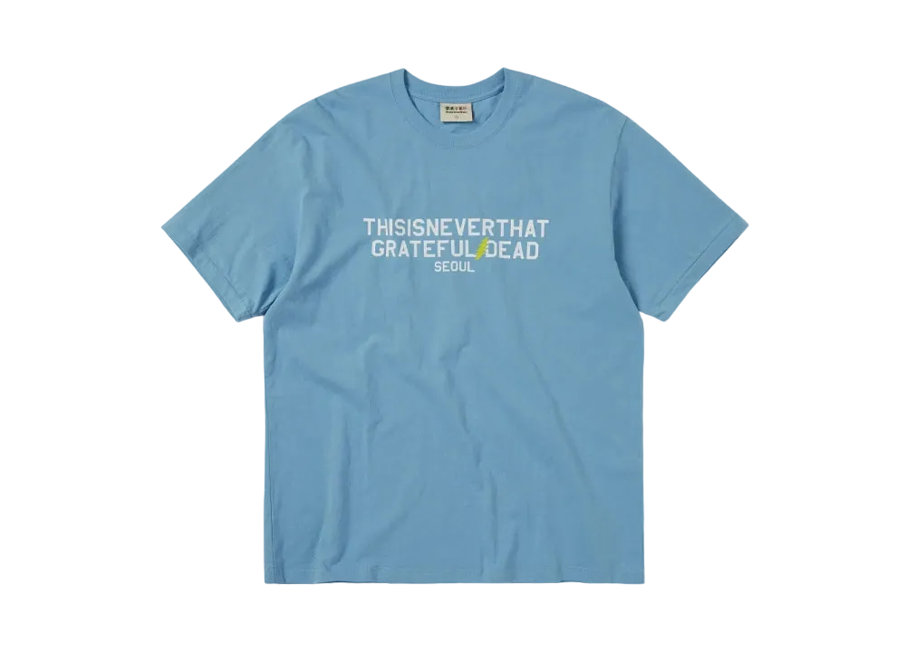 thisisneverthat x Grateful Dead Seoul Tee "Light Blue"