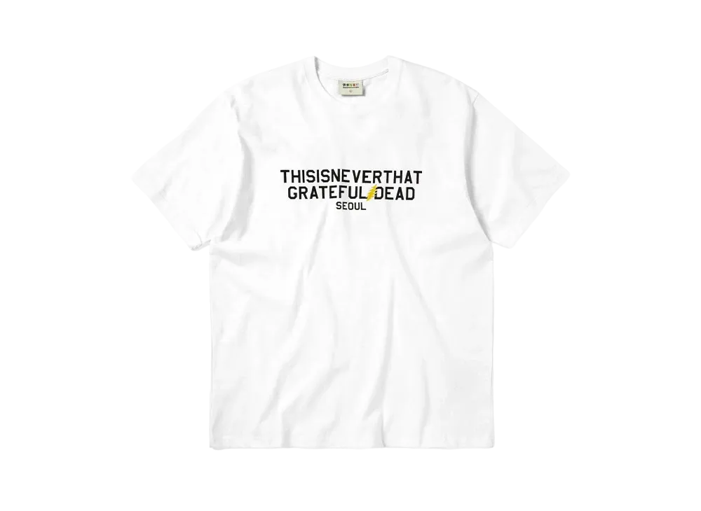 thisisneverthat x Grateful Dead Seoul Tee "White"