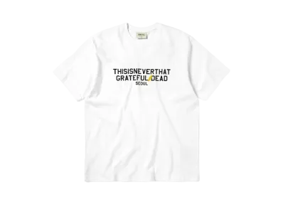 thisisneverthat x Grateful Dead Seoul Tee "White"