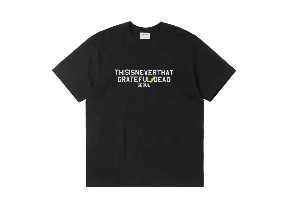 thisisneverthat x Grateful Dead Seoul Tee "Black"