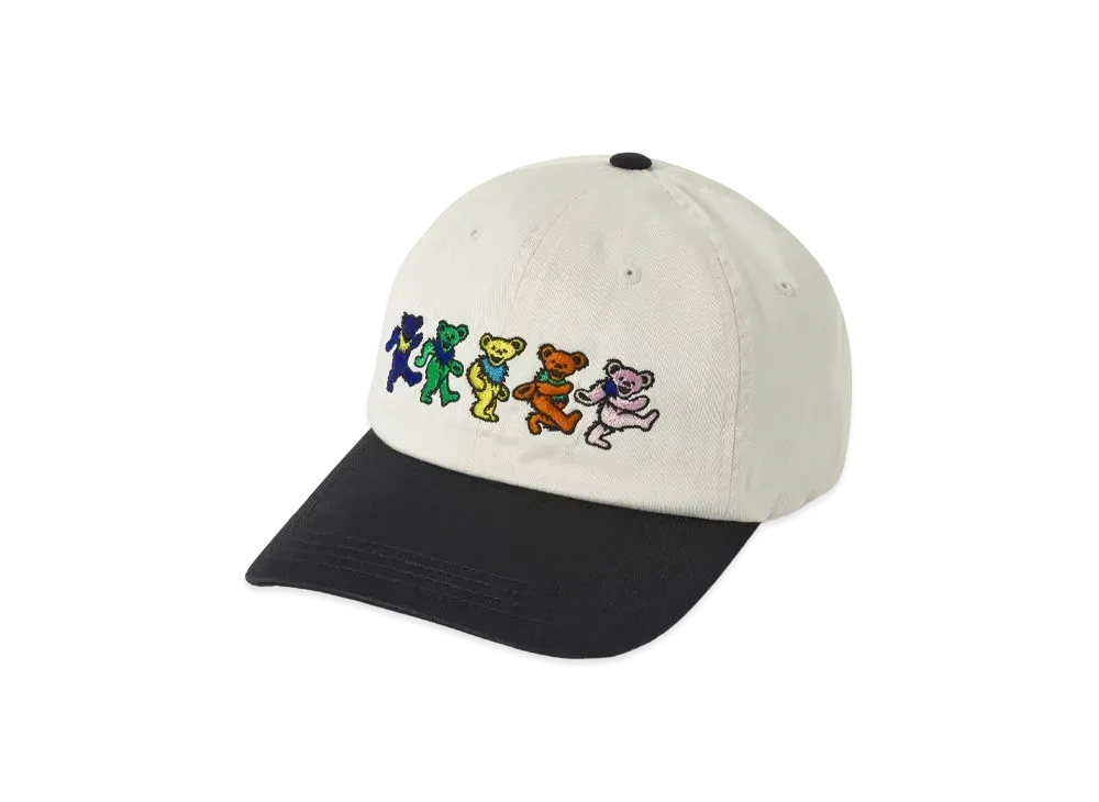 thisisneverthat x Grateful Dead Dancing Bears Cap "White/Black"