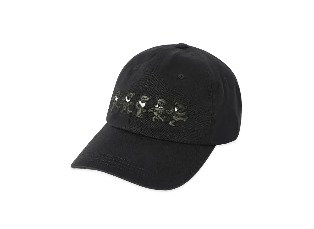 thisisneverthat x Grateful Dead Dancing Bears Cap "Black"