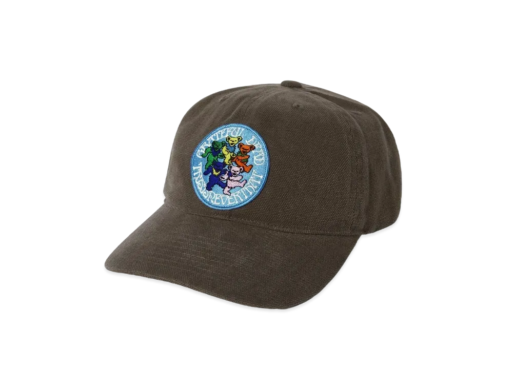 thisisneverthat x Grateful Dead Lightning Patch Oxford Cap "Brown"