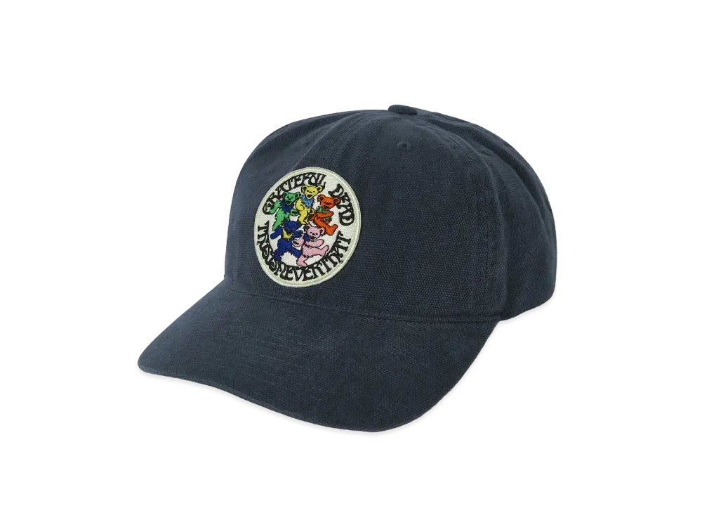 thisisneverthat x Grateful Dead Lightning Patch Oxford Cap "Navy"