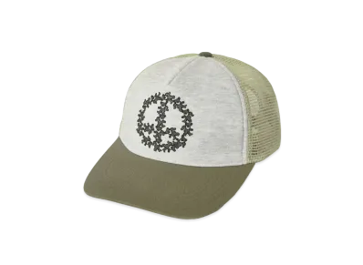 thisisneverthat x Grateful Dead Peace Bears Mesh Trucker Cap "Olive"