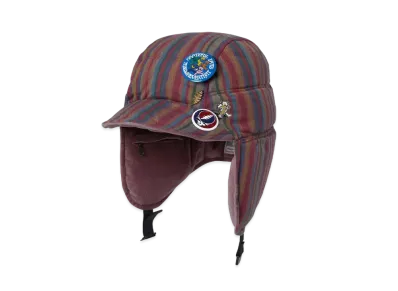 thisisneverthat x Grateful Dead Native Reversible Down Trooper Hat "Multi"