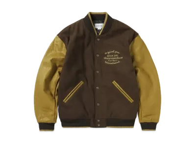 thisisneverthat Ultras Varsity Jacket "Brown"