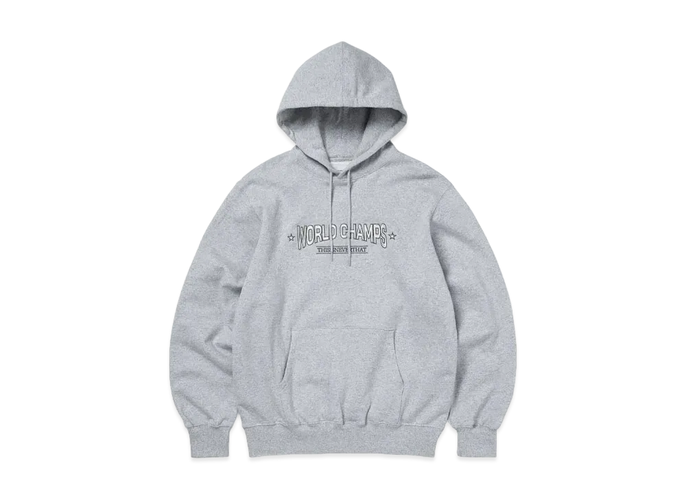 thisisneverthat World Champs Hoodie "Heather Grey"