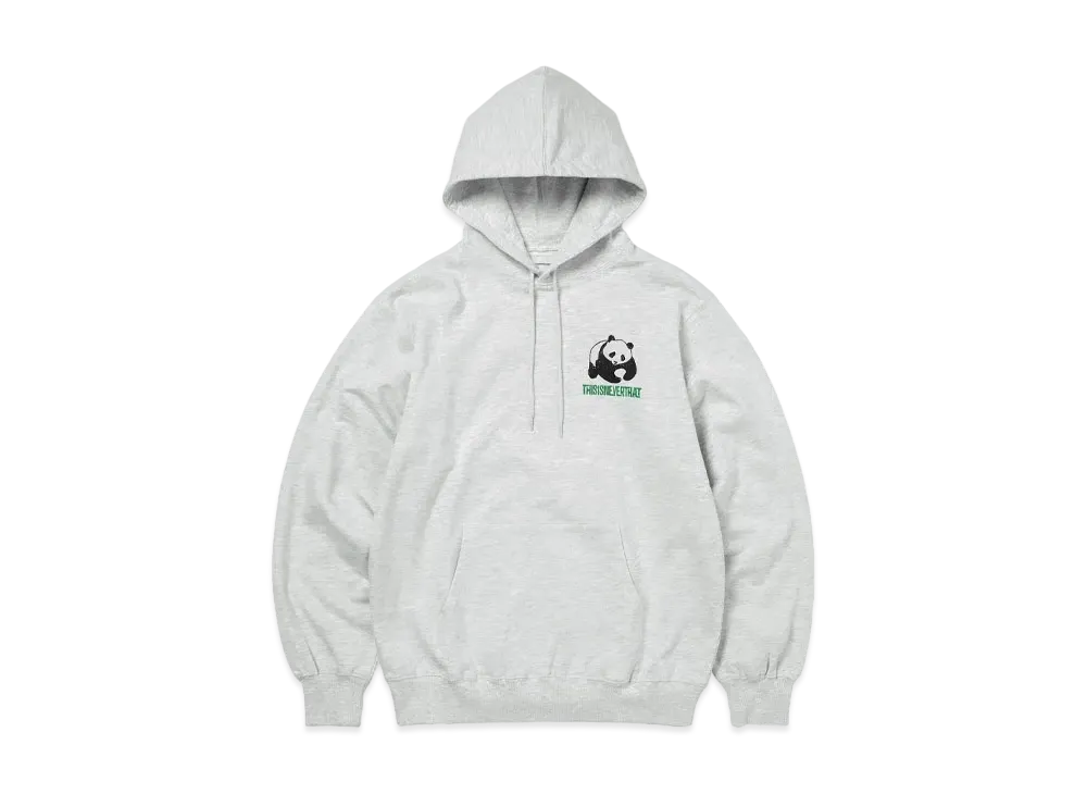 thisisneverthat Panda Hoodie "Oatmeal"