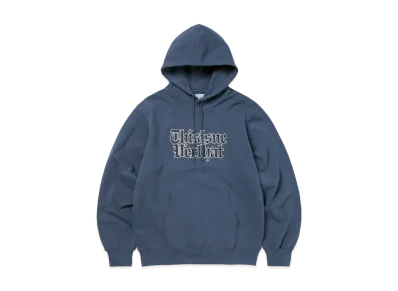 thisisneverthat Old English Logo Hoodie "Deep Water"