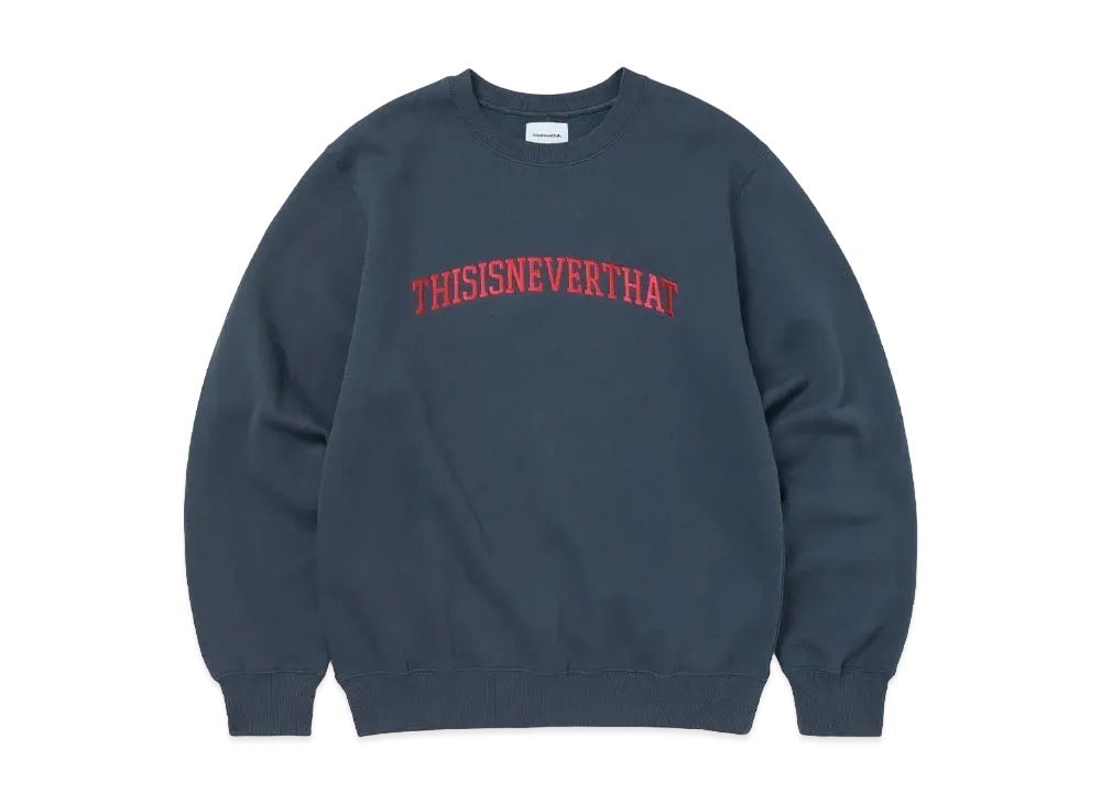 thisisneverthat Arch-Logo Crewneck "Deep Water"