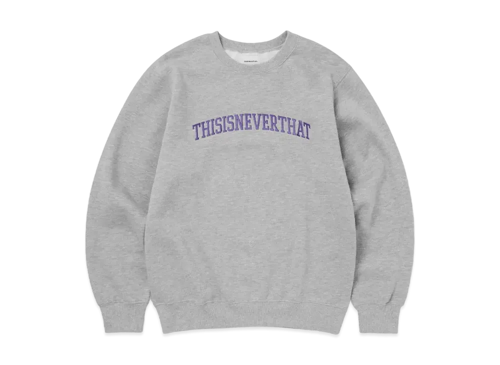 thisisneverthat Arch-Logo Crewneck "Heather Grey"