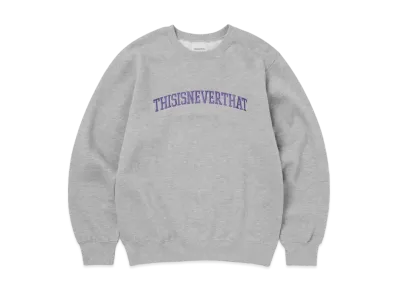 thisisneverthat Arch-Logo Crewneck "Heather Grey"