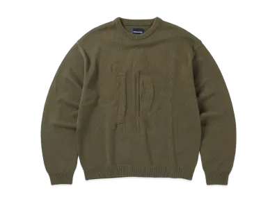 thisisneverthat Fortuna N-Logo Sweater "Olive"