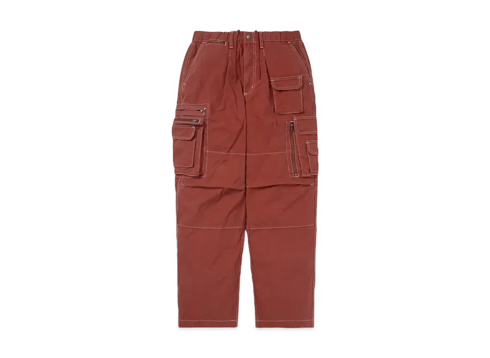 thisisneverthat Crazy Multi Zip Pant "Red"