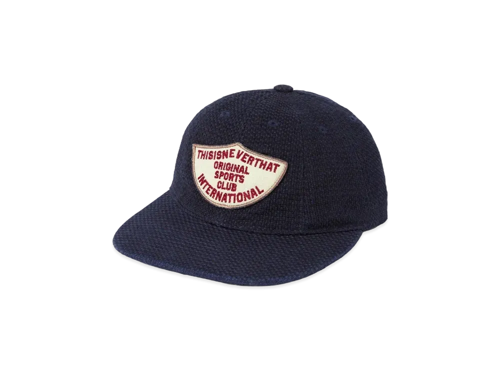 thisisneverthat Washed Dobby Patch Cap "Navy"