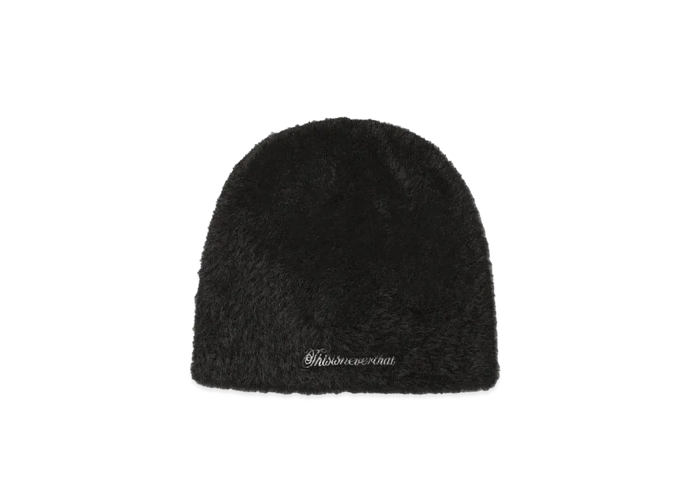 thisisneverthat Shaggy No Cuff Beanie "Black"
