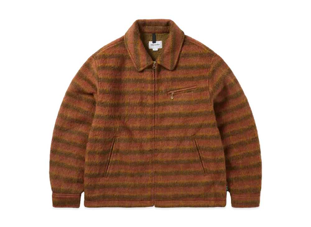 thisisneverthat Brushed Wool Check Jacket "Pink"