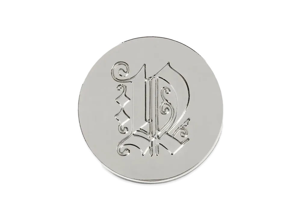 thisisneverthat Fortuna N-Logo Pin "Silver"