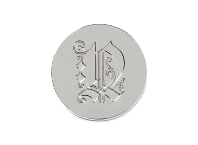 thisisneverthat Fortuna N-Logo Pin "Silver"