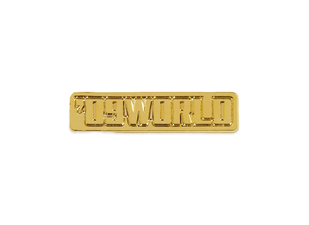 thisisneverthat '09World Pin "Gold"