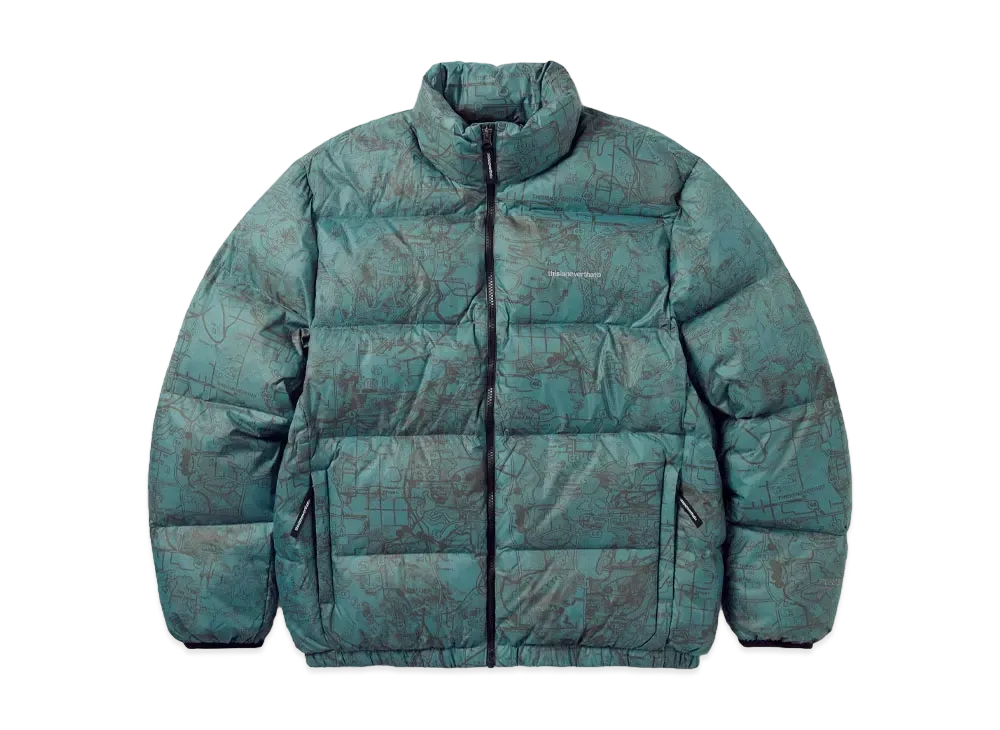 thisisneverthat Pertex T Down Jacket "Teal"
