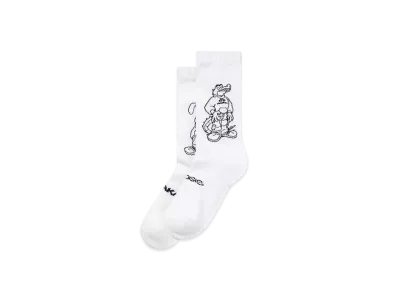 thisisneverthat Osaka Flagship Store Exclusive Socks "White"
