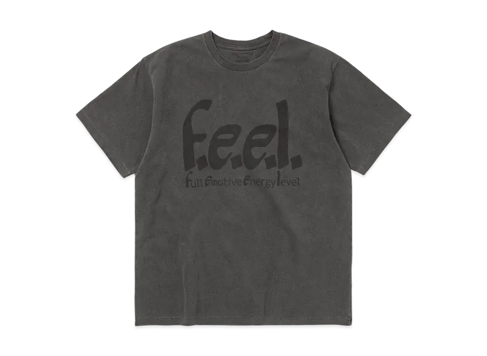thisisneverthat x Public Emotive Energy Washed Tee "Charcoal"