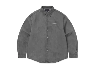 thisisneverthat Washed Denim Shirt "Grey"