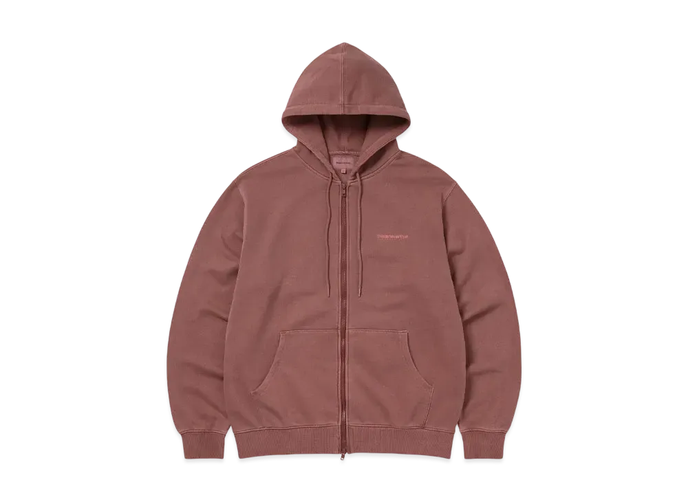 thisisneverthat INTL. Logo Zip Up Hoodie "Dried Rose"