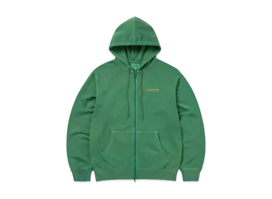 thisisneverthat INTL. Logo Zip Up Hoodie "Deep Green"