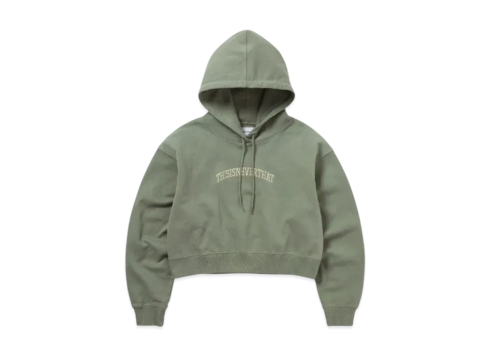 thisisneverthat Arch-Logo W Hoodie "Light Olive"