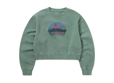 thisisneverthat Volcano W Crewneck "Emerald"