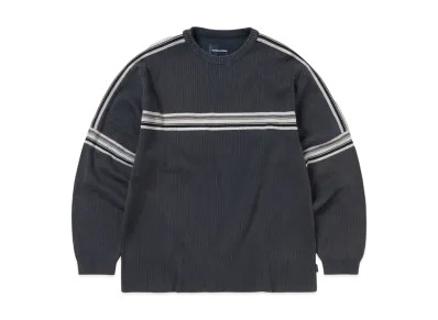 thisisneverthat Striped Knit L/S Top "Navy"