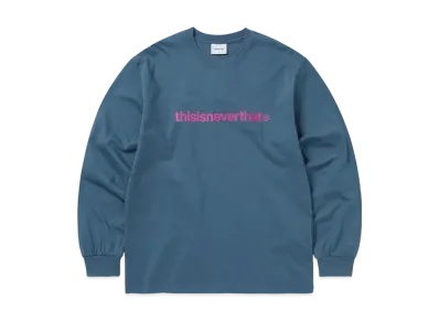 thisisneverthat T-Logo L/S Tee "Light Navy"