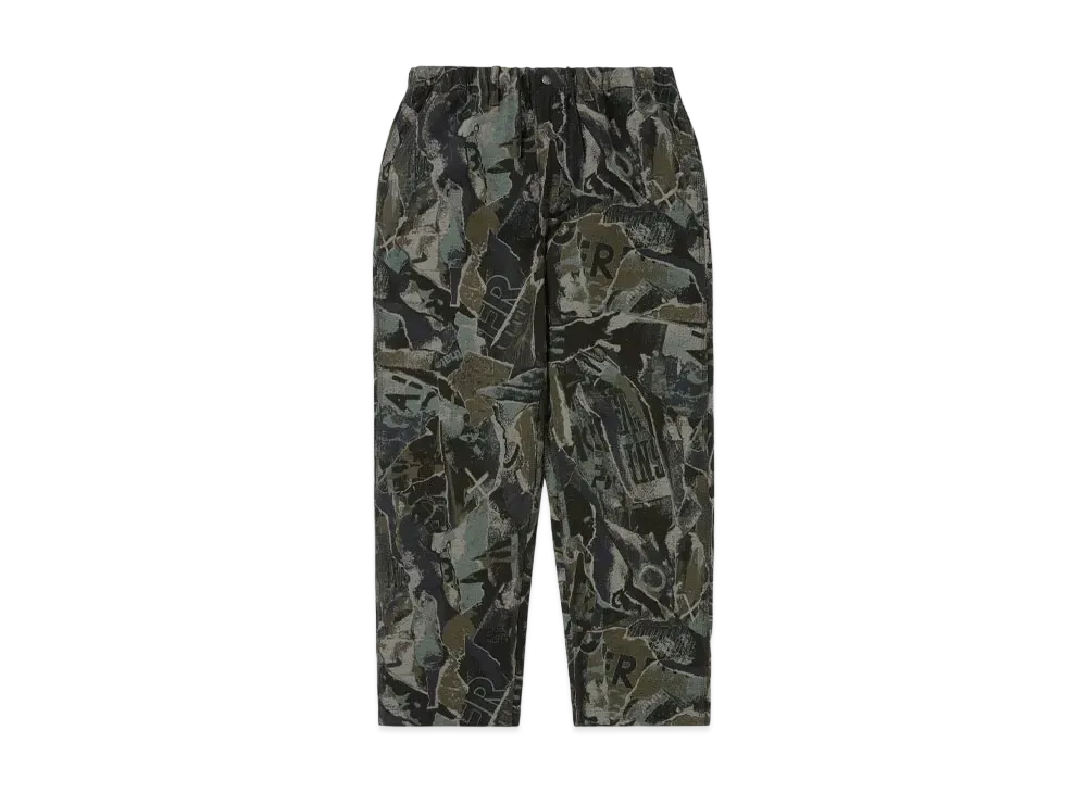 thisisneverthat Jacquard Loose Pant "Black"