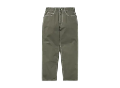 thisisneverthat Contrast Stitch Pant "Olive"