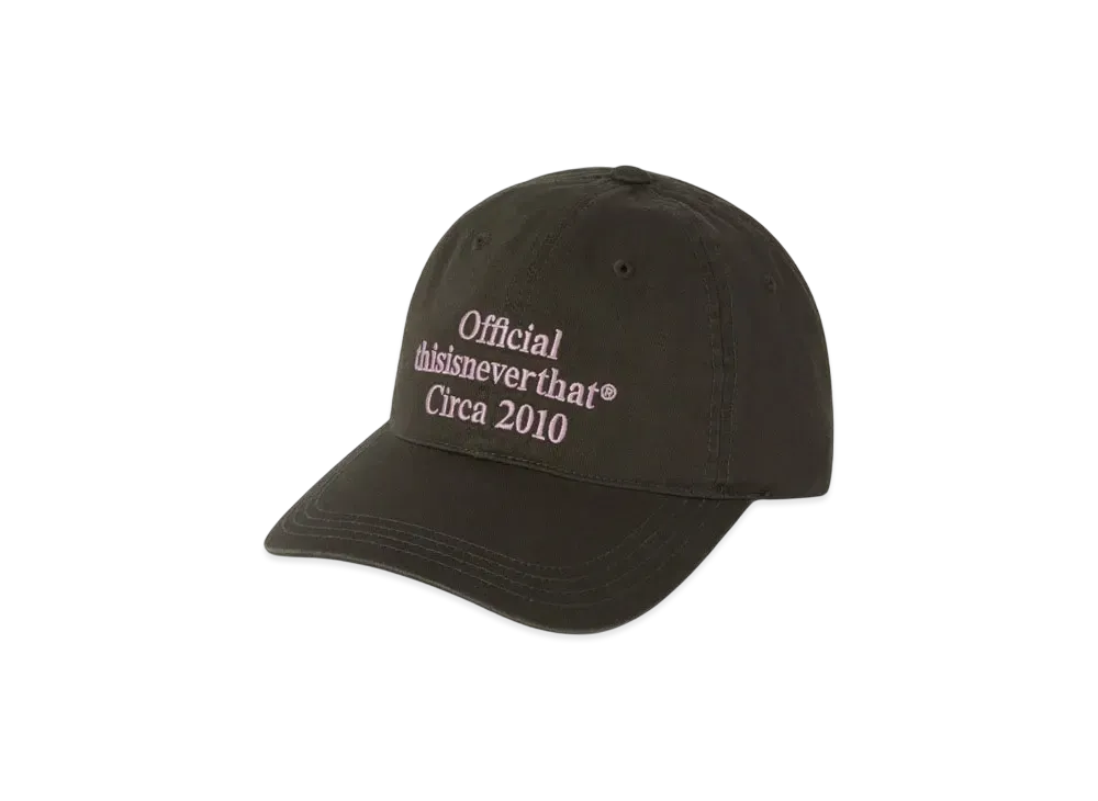 thisisneverthat Times Cap "Charcoal"