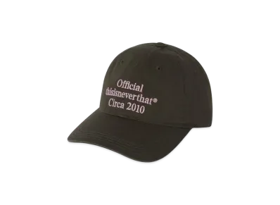 thisisneverthat Times Cap "Charcoal"